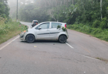 ಕನಕಮಜಲು : ಕಾರು ಅಪಘಾತ – ಗಾಯ – ಆಸ್ಪತ್ರೆಗೆ ದಾಖಲು