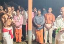 ಕಾಚಿಲ:ಶ್ರೀ ಮಹಾವಿಷ್ಣು ದೈವಕ್ಕೆ ಸಾಮೂಹಿಕ ತಂಬಿಲ ಮತ್ತು ಶ್ರೀ ಮುಳ್ಳುಗುಳಿಗ ದೈವಕ್ಕೆ ಅಗೇಲು ಸಮ್ಮಾನ