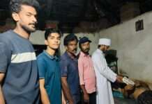 ಜಯನಗರ: ಎಸ್ ಎಸ್ ಎಫ್ ರಿಲೀಫ್ ಗ್ರೂಪ್ ವತಿಯಿಂದ ಅನಾರೋಗ್ಯ ಪೀಡಿತ ಚಂದ್ರಶೇಖರ್ ರಿಗೆ ಸಹಾಯಧನ ಹಸ್ತಾಂತರ