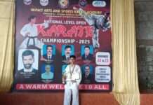 ರಾಷ್ಟ್ರೀಯ ಕರಾಟೆ : ಹಿಮಾಂಶು ಗೆ ಚಿನ್ನದ ಪದಕ