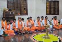 ಸುಳ್ಯ ಸೀಮೆ ತೊಡಿಕಾನ ಶ್ರೀ ಮಲ್ಲಿಕಾರ್ಜುನ ದೇವಸ್ಥಾನದಲ್ಲಿ ಧನುಪೂಜೆ ಆರಂಭ