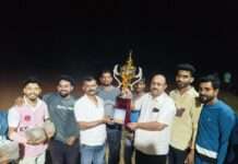 ಶ್ರೀ ಮುತ್ತಪ್ಪನ್ ಟ್ರೋಫಿ ಗೆದ್ದ ಶ್ರೀ ವಿಷ್ಣು ಮೇನಾಲ ಕ್ರಿಕೆಟರ್ಸ್