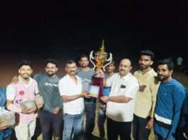 ಶ್ರೀ ಮುತ್ತಪ್ಪನ್ ಟ್ರೋಫಿ ಗೆದ್ದ ಶ್ರೀ ವಿಷ್ಣು ಮೇನಾಲ ಕ್ರಿಕೆಟರ್ಸ್