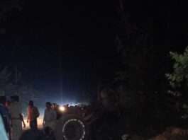 ಕೊಳಂಬಳದಲ್ಲಿ ಜೀಪು ಅಪಘಾತ – ಮೆಸ್ಕಾಂ ಜೆ.ಇ.ಯವರಿಗೆ ಗಾಯ