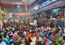 ಆಶ್ಲೇಷ ನಕ್ಷತ್ರದಂದು ಕುಕ್ಕೆಯಲ್ಲಿ ಅಧಿಕ ಸಂಖ್ಯೆಯಲ್ಲಿ ಜವಾವಣೆಗೊಂಡ ಭಕ್ತರು