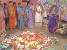 ಕಾಯರ್ತೋಡಿ ಸುಮತಿ ಆಚಾರ್ಯರವರ ಮನೆಯಲ್ಲಿ ಸತ್ಯಾನಾರಾಯಣ ಪೂಜೆ ಮತ್ತು ದುರ್ಗಾಪೂಜೆ