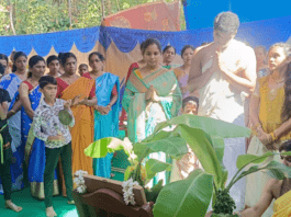 ಕಾಯರ್ತೋಡಿ ಶ್ರೀನಿಧಿ ಮಹಿಳಾ ಮಂಡಲದ ಆಶ್ರಯದಲ್ಲಿ ಸತ್ಯನಾರಾಯಣ ಪೂಜೆ