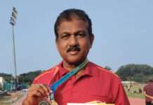 ಐವರ್ನಾಡಿನ ಪ್ರವೀಣ್ ಕುಮಾರ್ ಪವಿತ್ರಮಜಲುರವರಿಗೆ ದಕ್ಷಿಣ ಭಾರತ ಮಟ್ಟದ ಹಿರಿಯರ ಕ್ರೀಡಾಕೂಟದಲ್ಲಿ ಪ್ರಶಸ್ತಿ