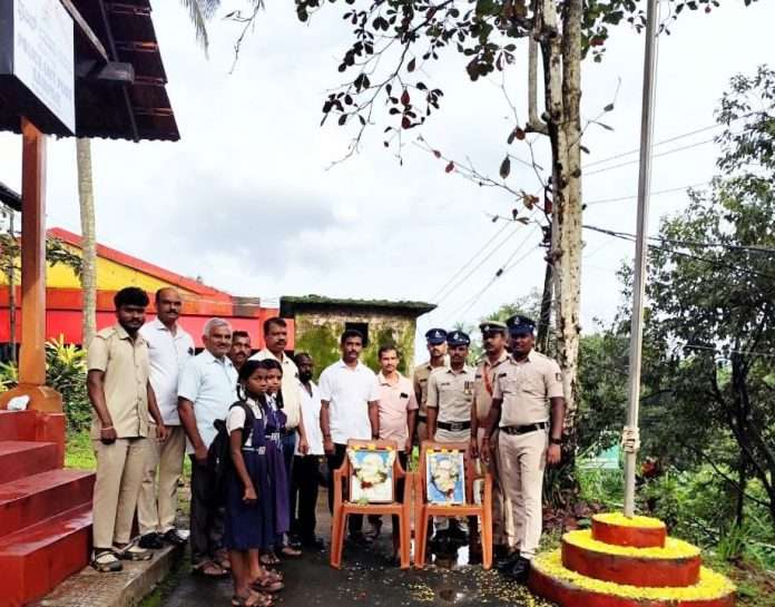 ಕೊಡಗು ಸಂಪಾಜೆ ಪೊಲೀಸ್ ಠಾಣೆಯಲ್ಲಿ ಸ್ವಾತಂತ್ರ್ಯ ದಿನಾಚರಣೆ